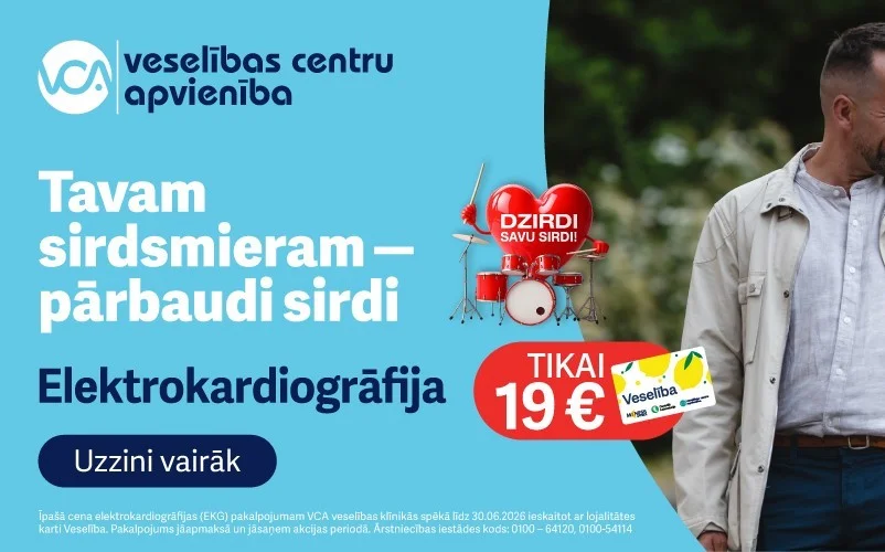 VCA- elektrokardiogrāfija