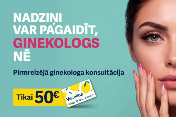 Atlaide pirmreizējai ginekologa konsultācijai